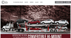 Desktop Screenshot of convertibletrailers.com